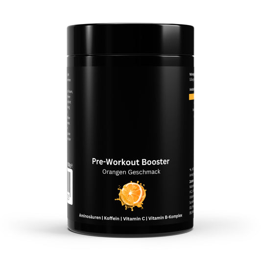 Pre-Workout-Orange – 520 g | Pre-Workout Booster Orange - Deutsche Qualität