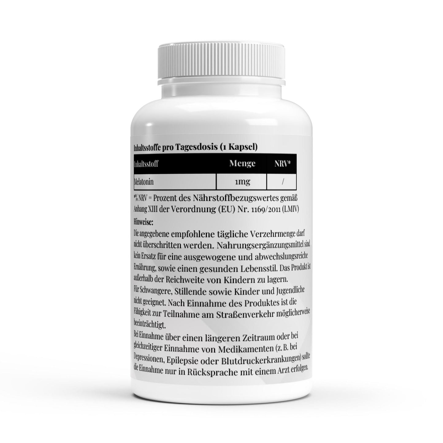 Melatonina - 75 Capsule | Melatonin Capsules - Deutsche Qualität