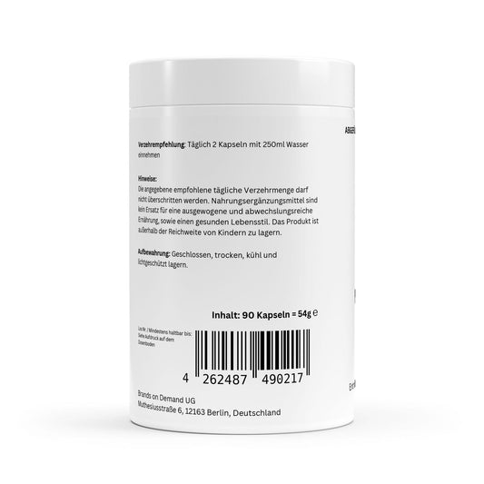 Magnesio + Vitamina B6 - 90 Capsule | Magnesium + Vitamin B6 - Deutsche Reinheit