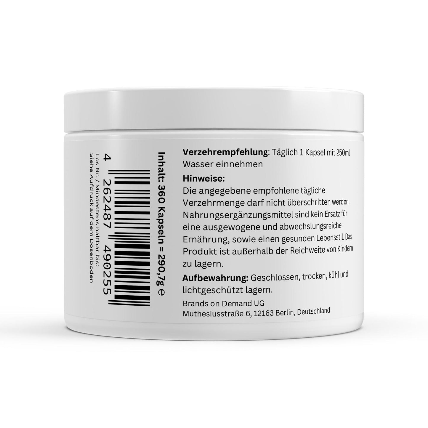 Vitamina C Potenziata - Capsule | Vitamin C Capsules - Deutsche Qualität