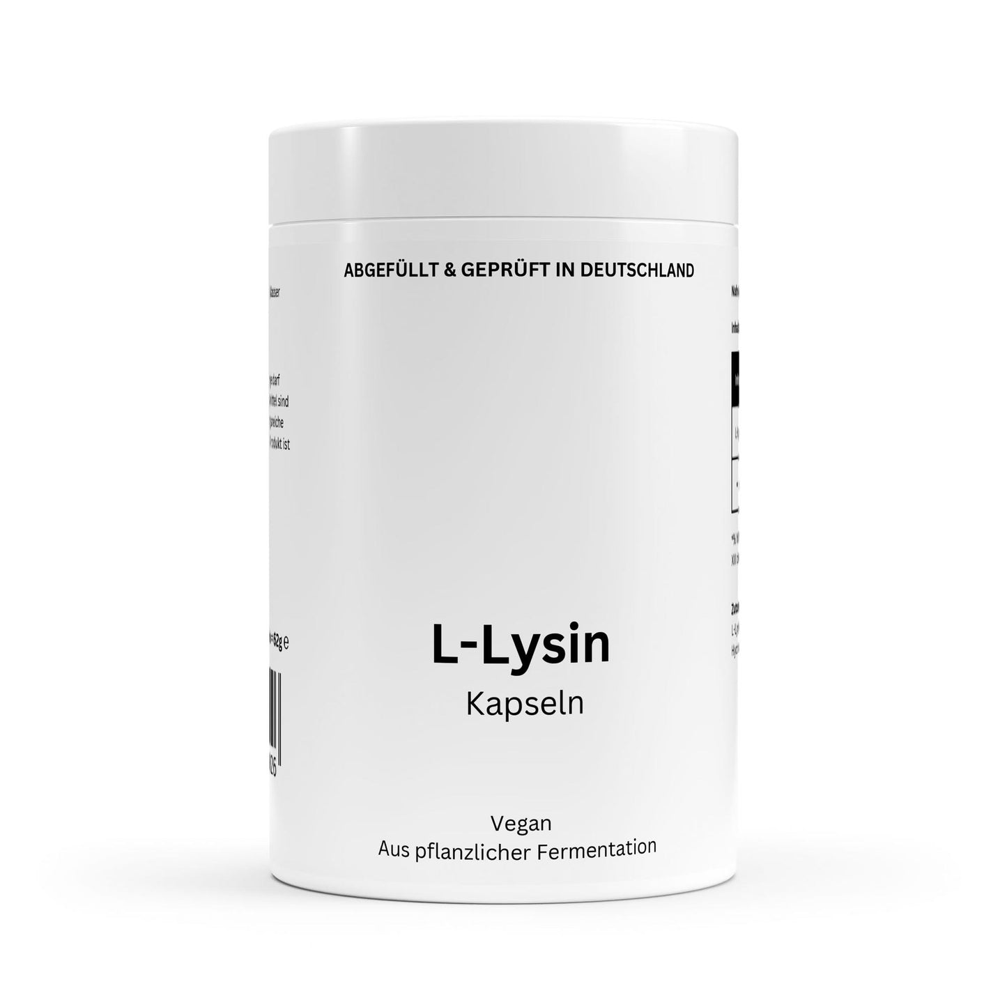 L-Lisina Capsule Pure | L-Lysine Capsules - Deutsche Qualität
