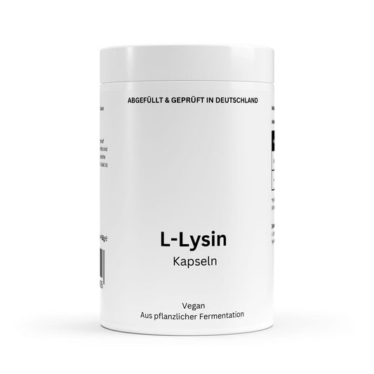 L-Lisina Capsule Pure | L-Lysine Capsules - Deutsche Qualität
