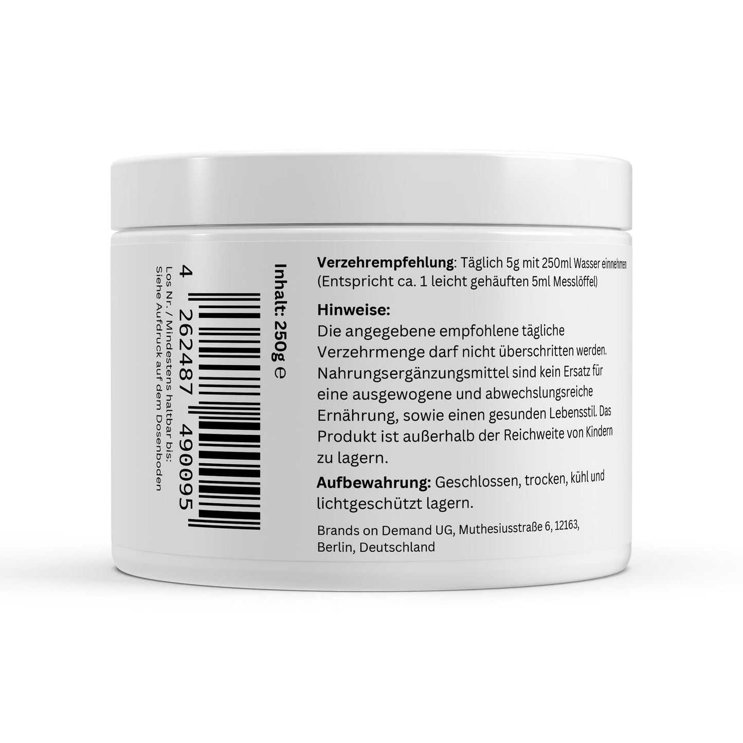 Taurina in Polvere - 250g | Taurin Powder - Deutsche Reinheit
