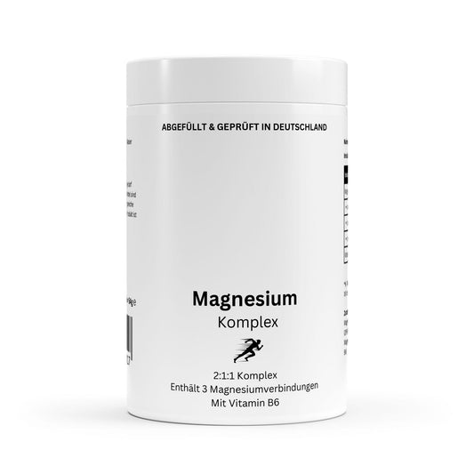 Magnesio + Vitamina B6 - 90 Capsule | Magnesium + Vitamin B6 - Deutsche Reinheit