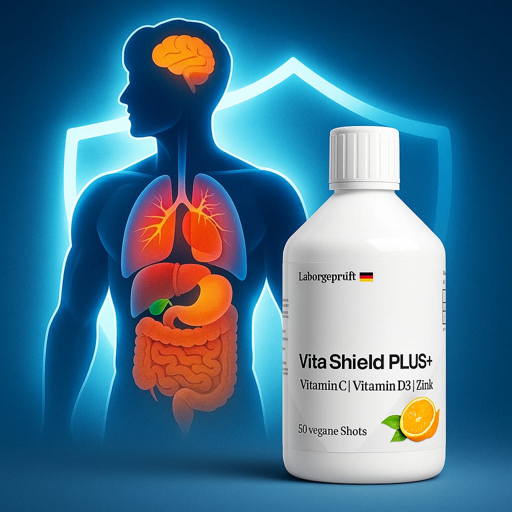 Vita Shield PLUS+ Shot - Arancia Fresca | Vita Shield PLUS+ Shots Fresh Orange - Deutsche Qualität